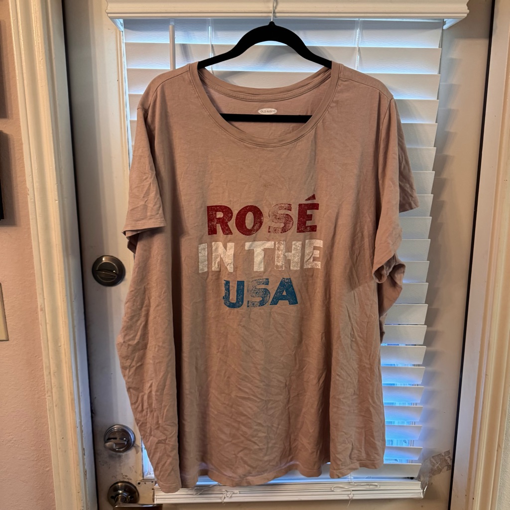 Rose In The Usa Graphic T-Shirt